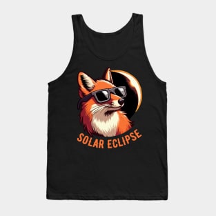 Solar Eclipse Fox Tank Top